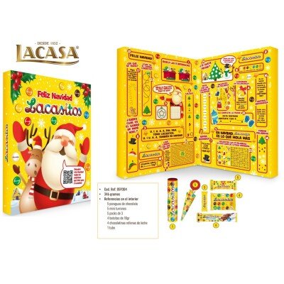 Nav. Lacasa Calendario LACASITOS 296grs (C/5) 1ud