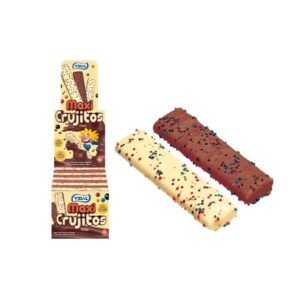 cubierto de chocolate Maxicrujitos Chocolate Vainilla 75 uds VidaI