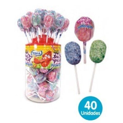 Mega Palpica Pintalenguas 40uds Vidal