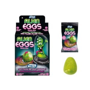 ALIEN Eggs Halloween Bubble Gum Est. 200 uds VIDAL