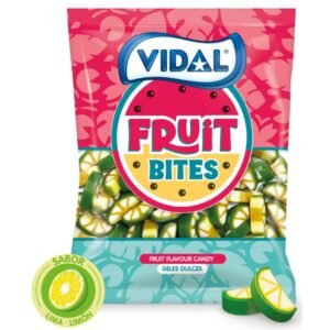 B250uds Fruit Bites LIMA LIMON Regaliz VIDAL