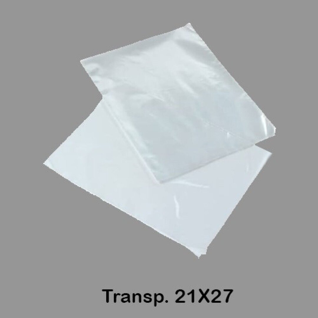 BOLSAS Transparente 21×27 600 grs