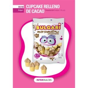 BULGARI CUPCAKE Relleno Chocolate B/110 uds