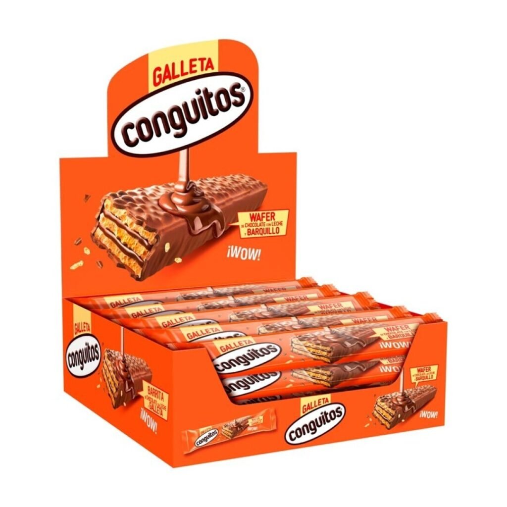 CONGUITOS WAFER Barrita 35grs 20UDS