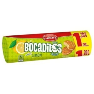 Cuetara BOCADITOS Limón 150grs 15uds