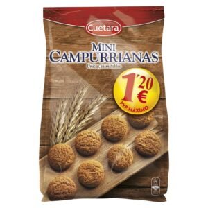 Cuetara MINI CAMPURRIANAS CUETARA 260G 6uds