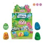 DINO Eggs Bubble Gum Est. 200 uds VIDAL