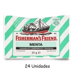 FISHERMAN.S VERDE MENTA SIN AZÚCAR 24uds