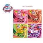 Fleer Caja Mixta FUN JELLIES (4 sabores) PVP 0.50€ 40uds