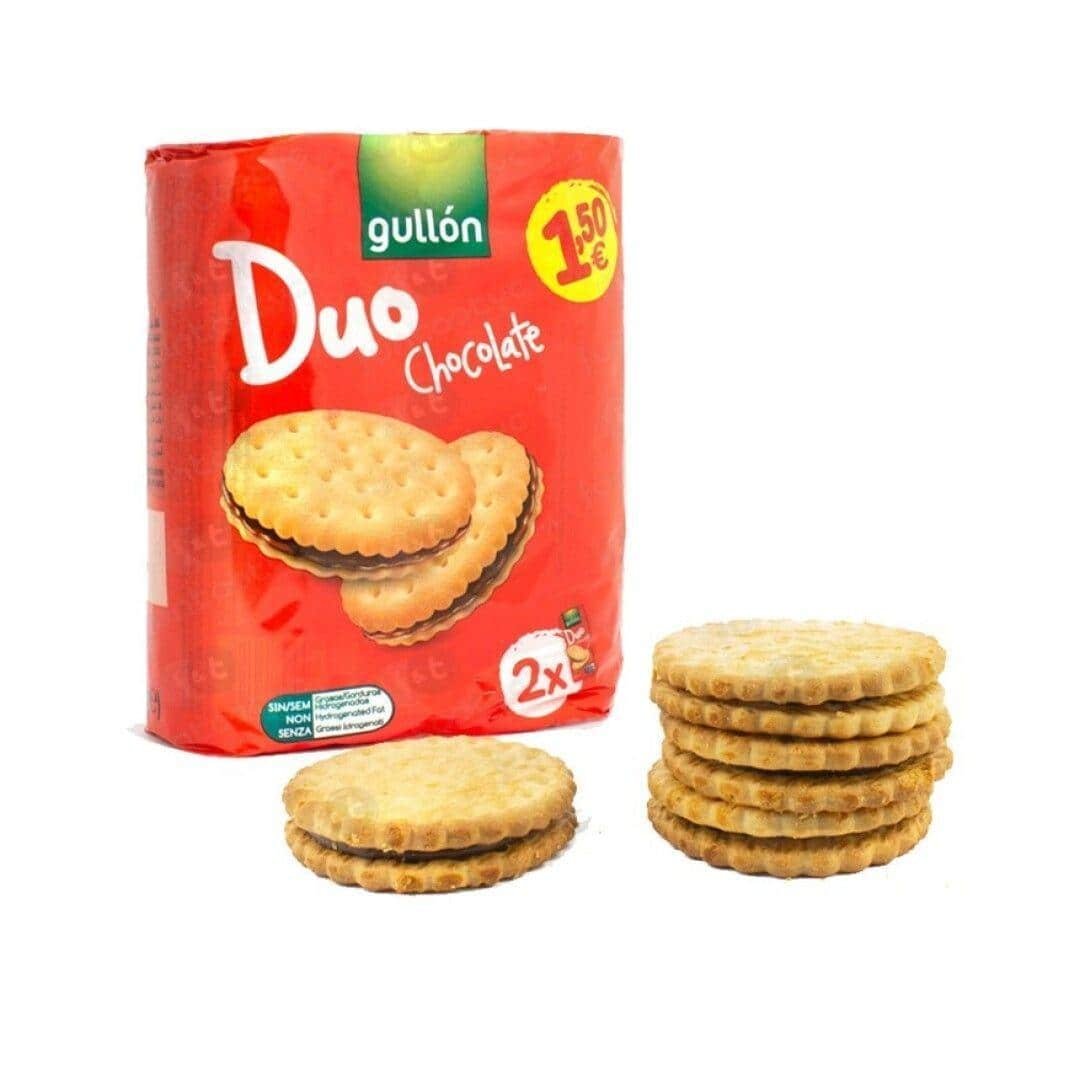 Galletas Duo Chocolate 2x145g 12uds