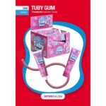 Interdulces TUBY GUM FRESA Camelot 18uds