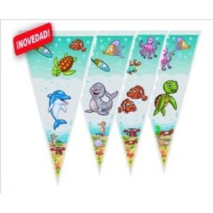 KSA CONO Animales MARINOS 20×40 100uds