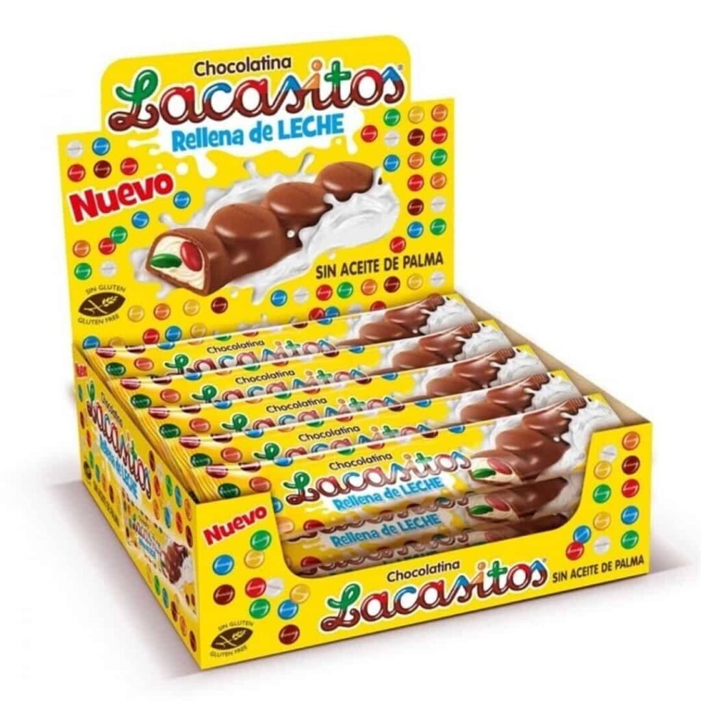 LACASITOS Chocolatina Leche 21grs 15uds