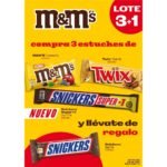 LOTE Chocolates Mars 3+1 (Snicker Super +1)