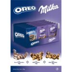 LOTE MILKA Bolsitas Mini Oreo, Chips, Wafer 18uds