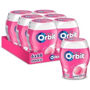 ORBIT BOTE 46 Grageas BUBBLEMINT 6uds