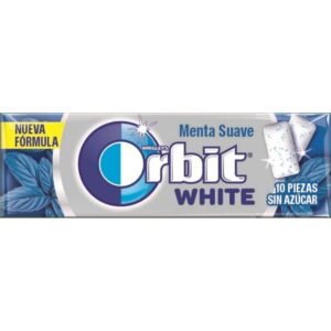 ORBIT Grageas White Menta Suave 30uds