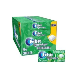 ORBIT Refresh HIERBABUENA Handypack 16uds