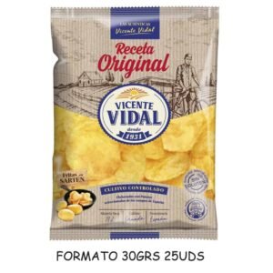PATATAS 30grs Artesanales Vicente Vidal 25uds