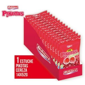 PIKOTAS Cereza Bolsitas 52grs 14uds