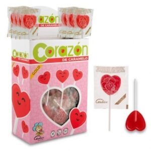 PIRULETA Corazón CERDAN Bolsa 200uds