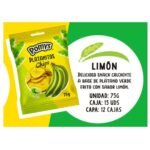 POMYS LIMON Platanitos Chips 75grs 15uds