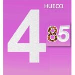 Porexpan Hueco Número 4 23cm 1ud