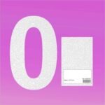 Porexpan Numero 0 21x5cm 1ud