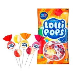 ROSHEN LOLLIPOPS Yogurt y Fruta 48uds