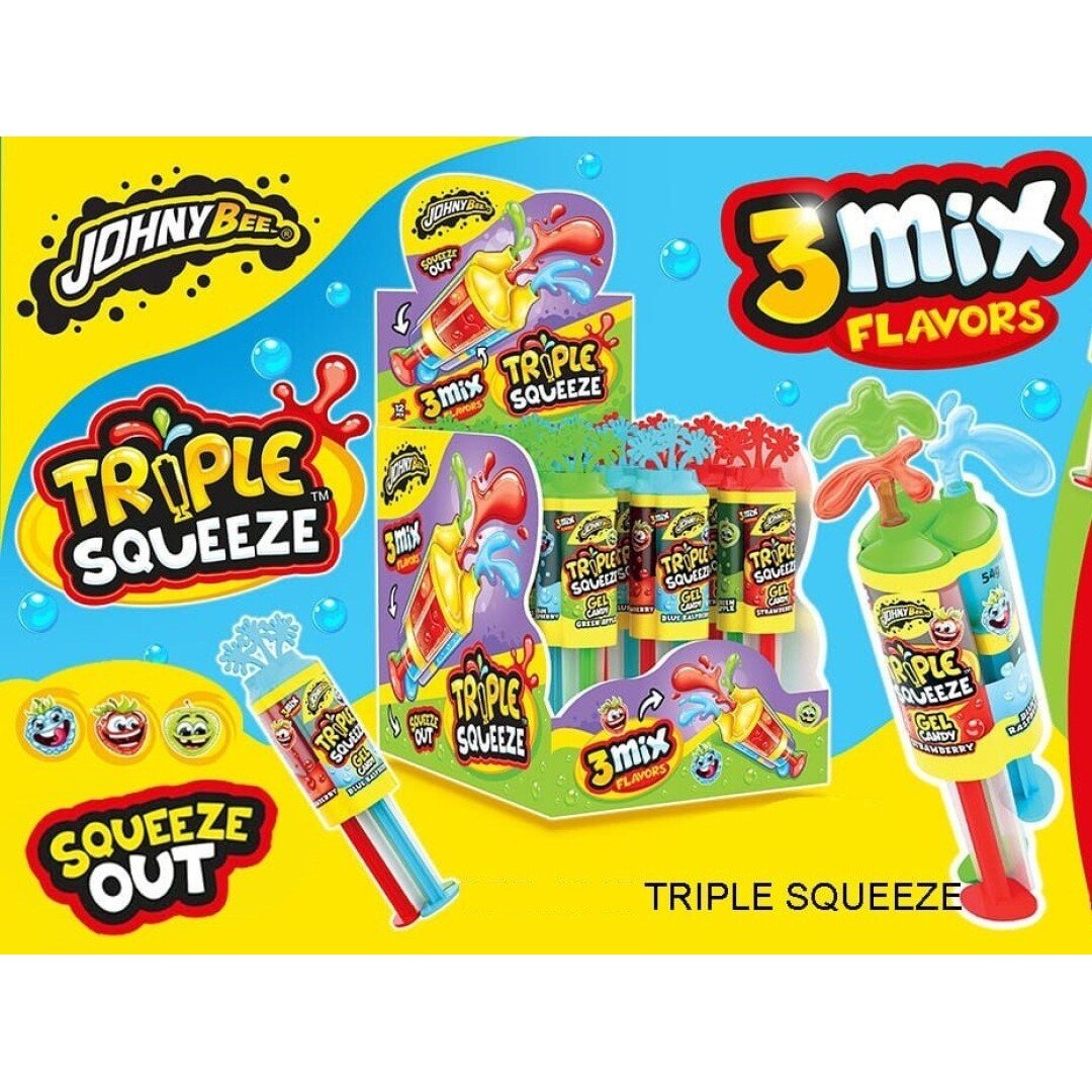 SH TRIPLE SQUEEZE 3 MIX 12uds