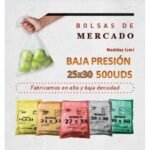 SP Bolsas Baja Presion 25×30 500uds