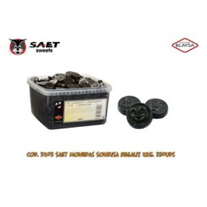 Saet Monedas Sonrisa Regaliz 2kg 330uds