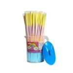 Sidral CAÑAS Jarra ARCO IRIS 4 COLORES 160uds