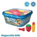 TARRINAS Mega Surtido BRILLO 180gr 6UDS VIDAL