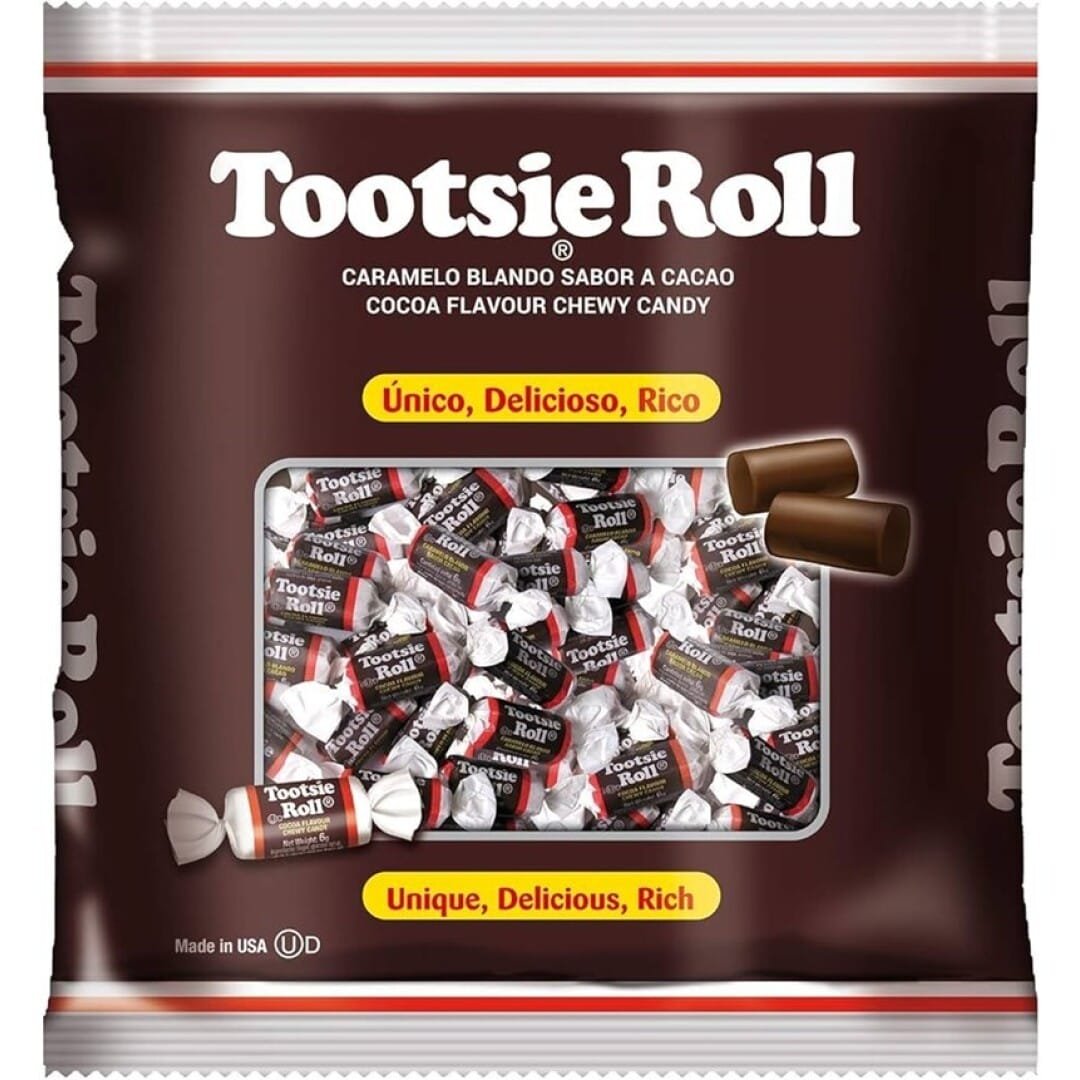 TOOTSIE ROLL CACAO 165uds 1kg