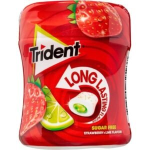 TRIDENT BOTE 60 MINUTOS FRESA LIMA SPLASH 6 UDS