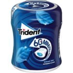 TRIDENT BOTE 60 MIN MENTA AZUL 6 UDS