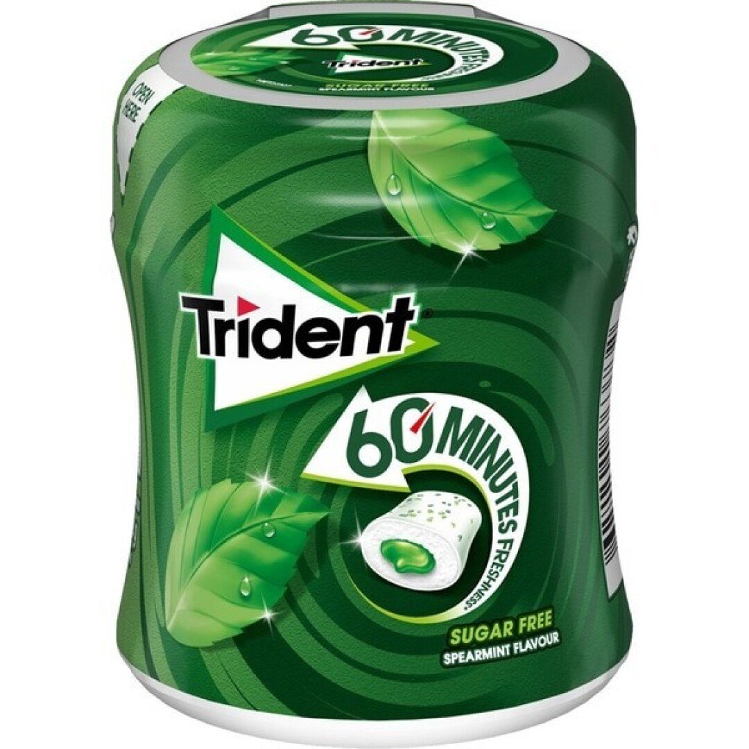TRIDENT BOTE 60 MIN. HIERBA VERDE 6 UDS