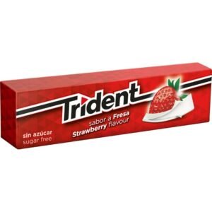 TRIDENT STICK FRUIT FRESA 24 uds