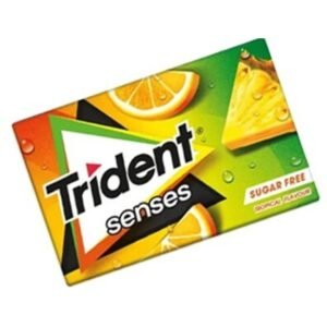 TRIDENT Senses TROPICAL Piña 12 uds