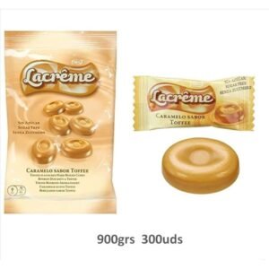 Vidal LaCreme Tradicional Toffe (300uds) 900grs