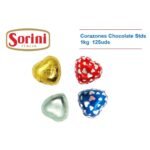 Chocolates Corazón Vidal – Pack Fiesta 1 kg (125 uds)