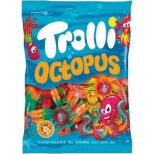 Trolli Bolsita 100grs. Octopus Pulpos Brillo 12uds